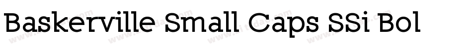 Baskerville Small Caps SSi Bold Small Caps字体转换